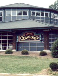 McHale Community Complex, Cass County Dentzel Carousel,  Logansport, Indiana, Riverside park