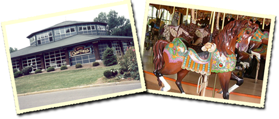 Cass County Dentzel Carousel,  Logansport, Indiana, Riverside park